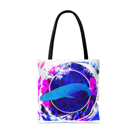 Whale print Tote Bag (AOP)
