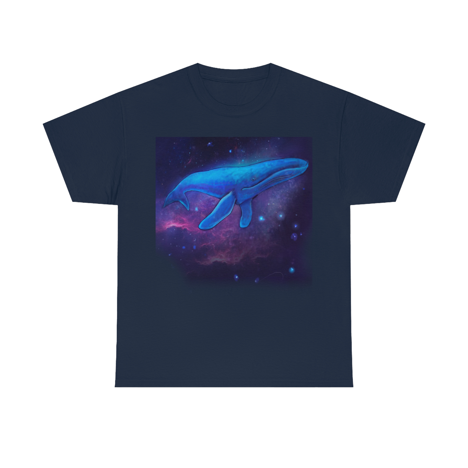 Blue Whale.                                      Unisex Heavy Cotton Tee - Lenzart