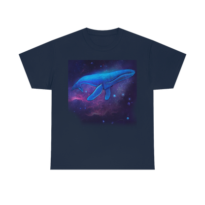 Blue Whale.                                      Unisex Heavy Cotton Tee - Lenzart