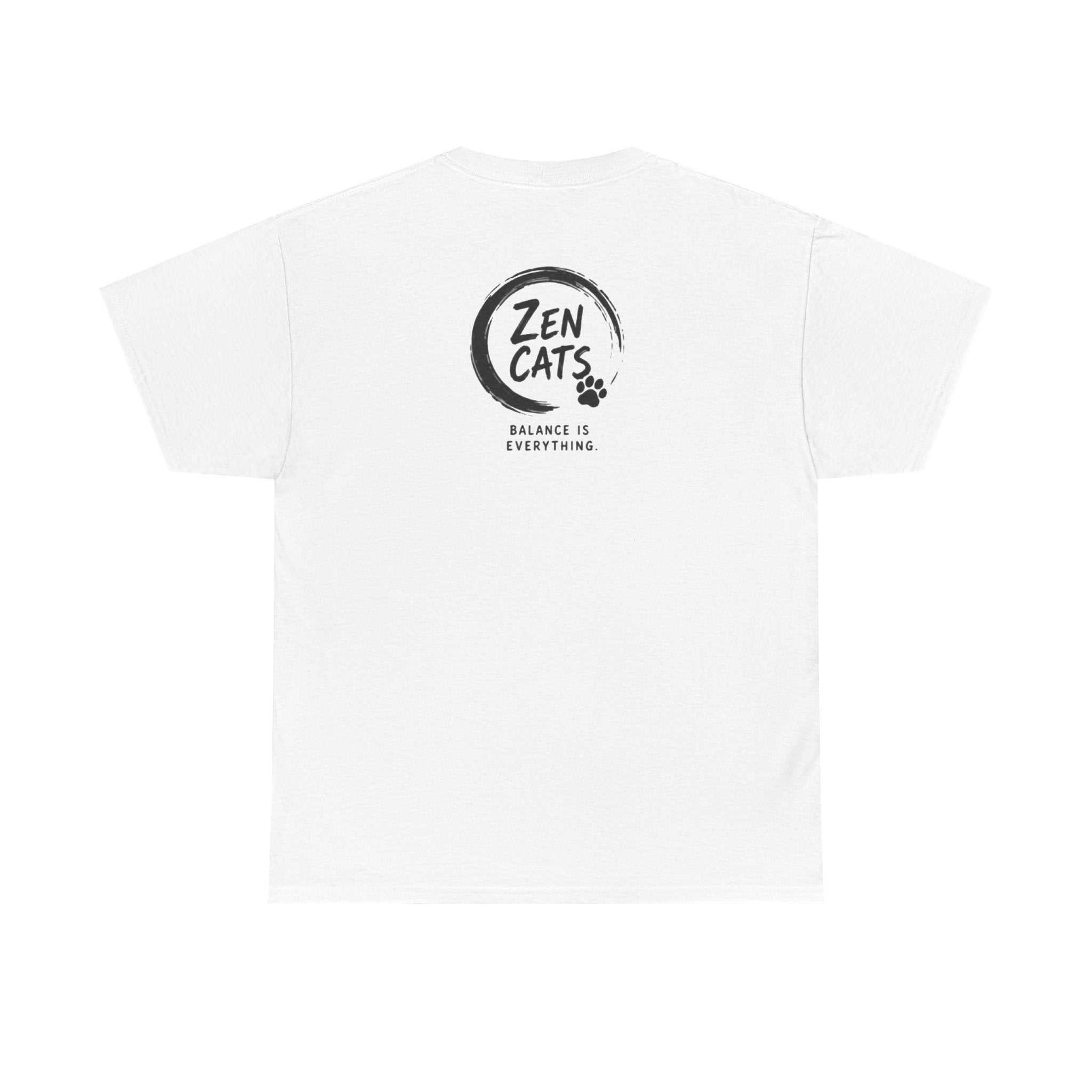 Copy of Zen Cat T-Shirt — "Be Still. Be Kind." Meditation Tee