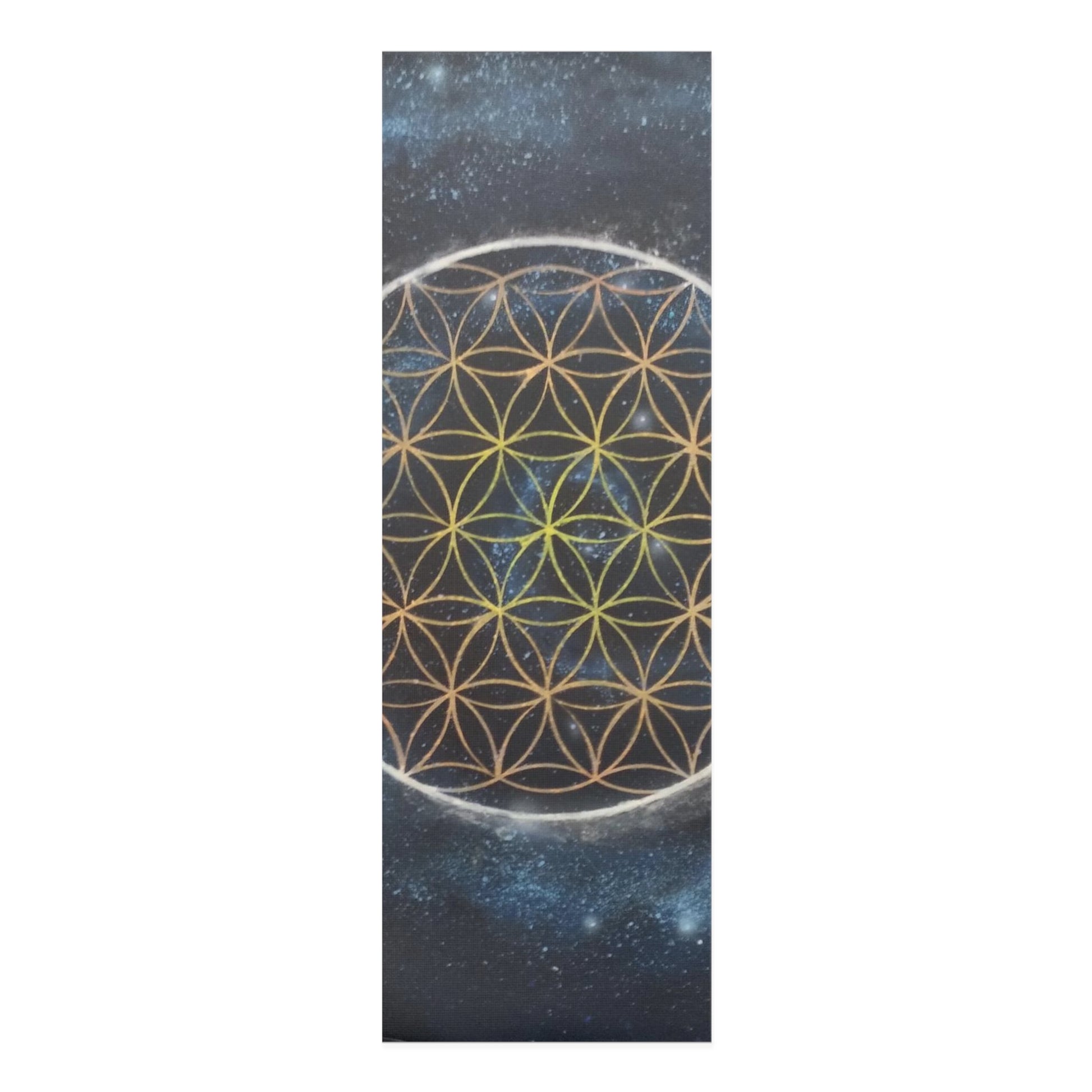 sacred geometry yoga mat