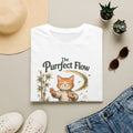 The Purrfect Flow Cat T-Shirt — Find Your Purrrpose Graphic Tee