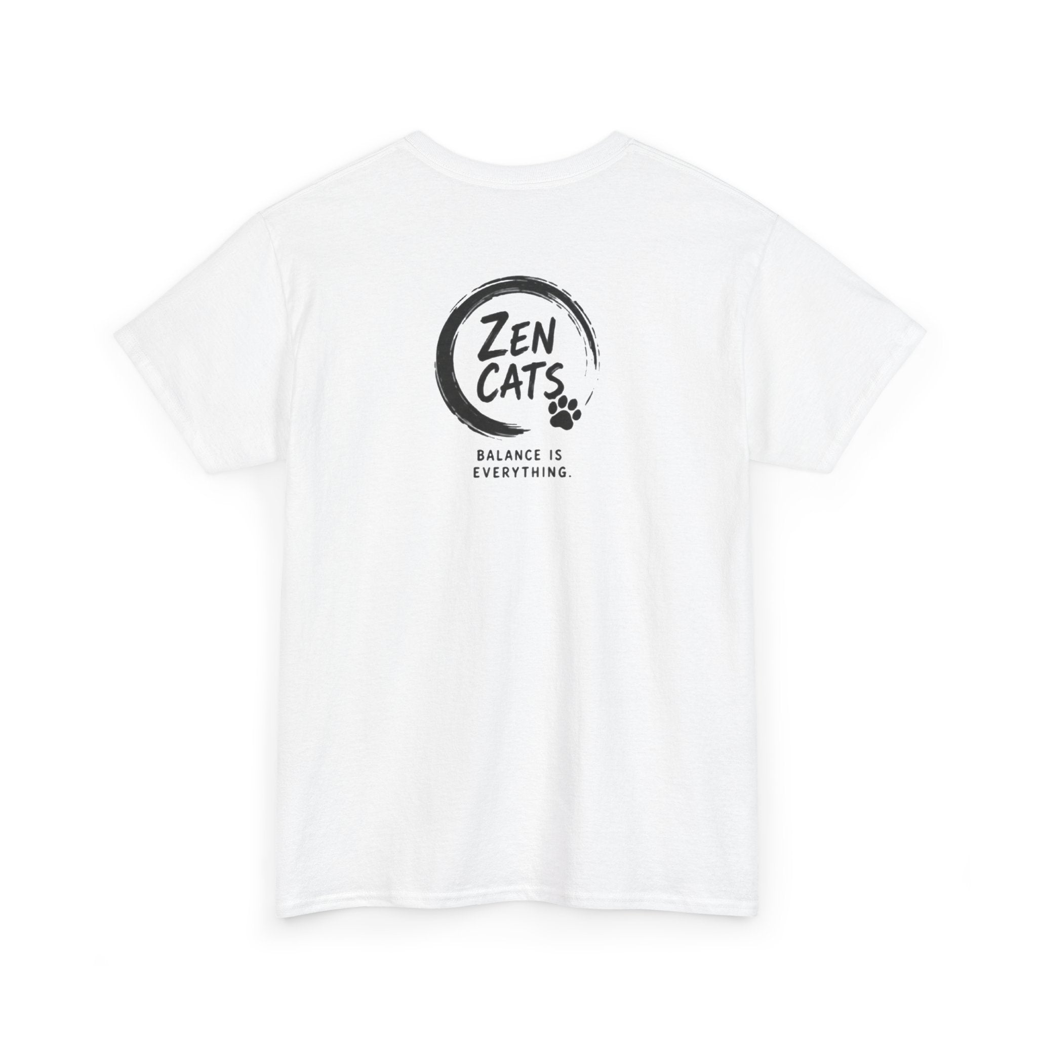 Copy of Zen Cat T-Shirt — "Be Still. Be Kind." Meditation Tee
