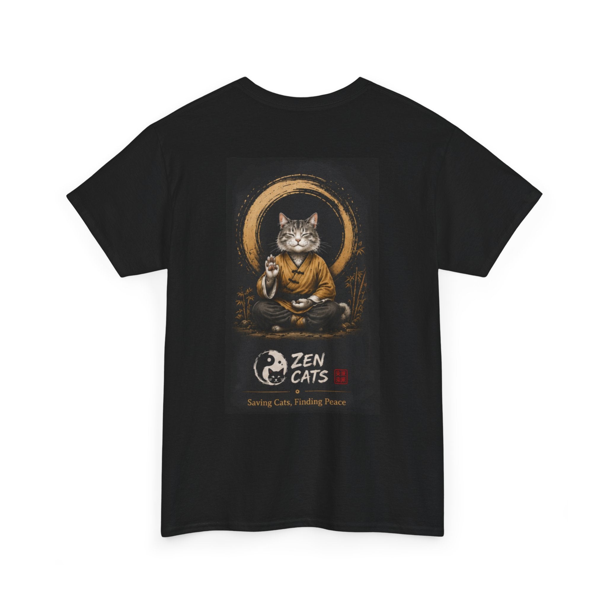 Master the Meow T-Shirt — Zen Cat Martial Arts Tee