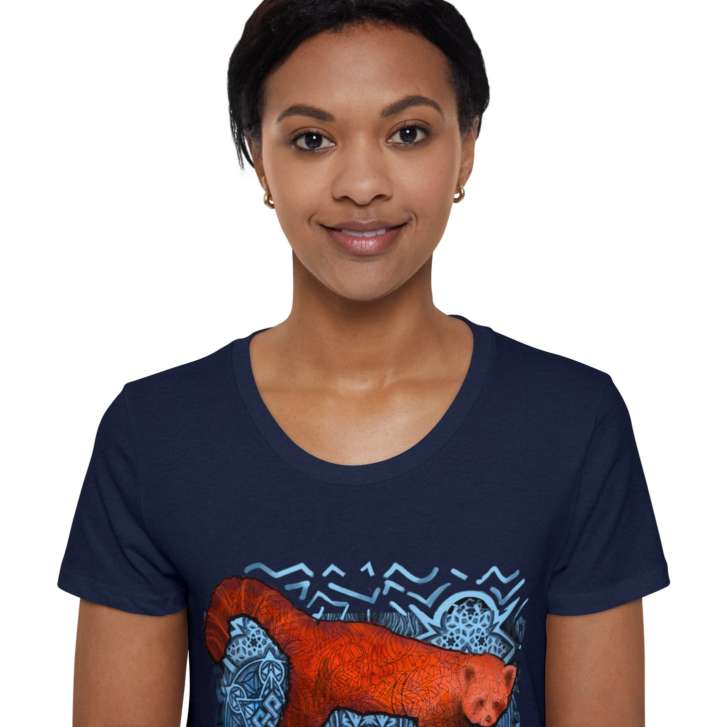 Women's Organic Short Sleeve T-Shirt - Lenzart