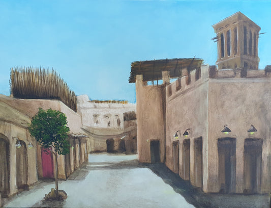 Al Seef   fine art print. With frame