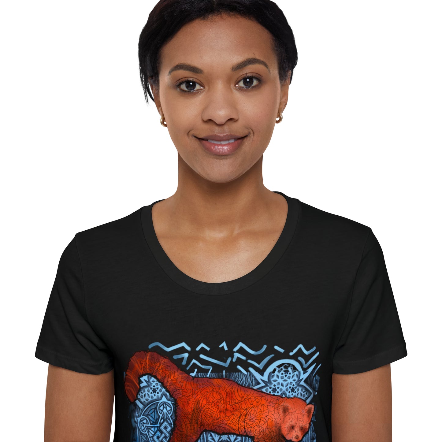 Women's Organic Short Sleeve T-Shirt - Lenzart