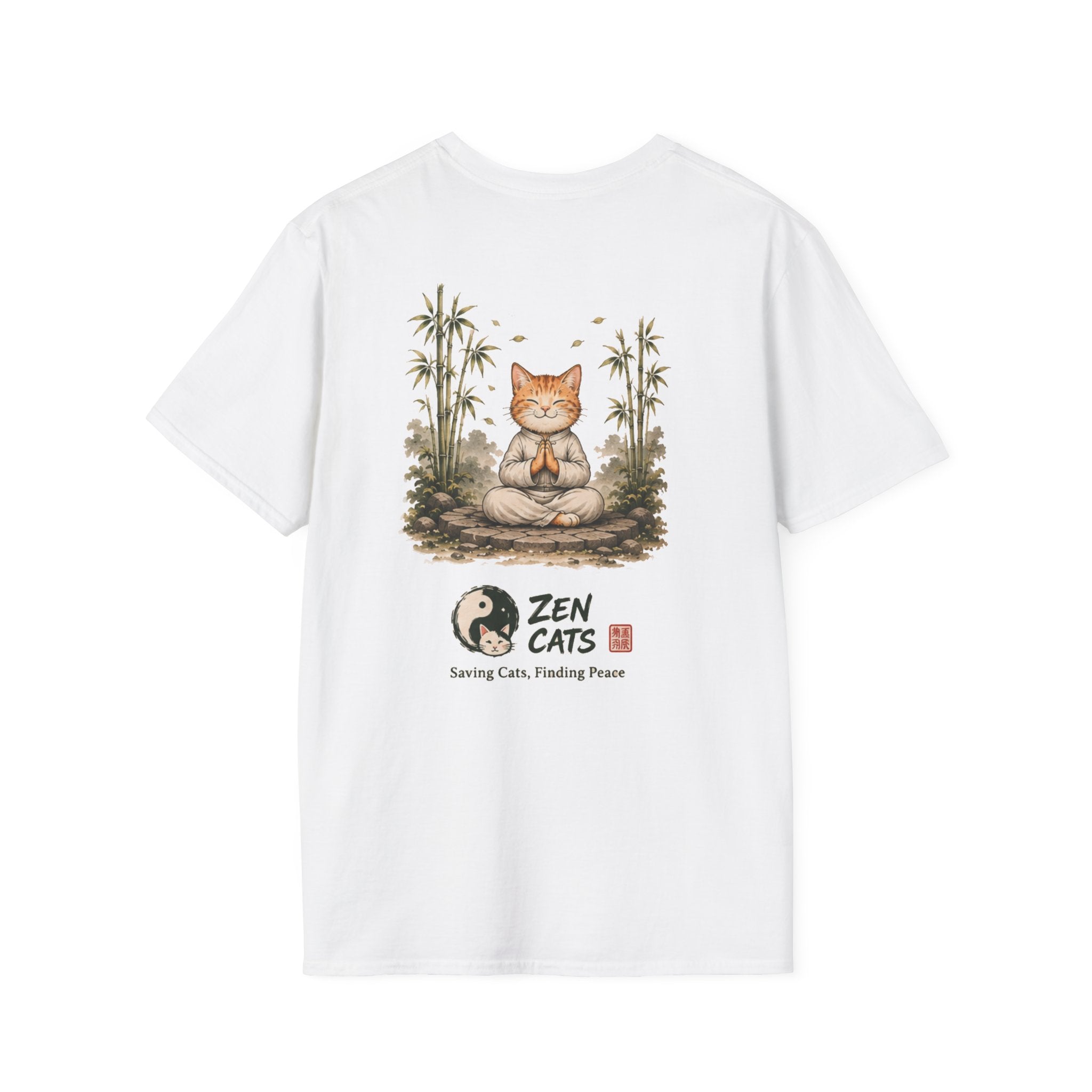 The Purrfect Flow Cat T-Shirt — Find Your Purrrpose Graphic Tee