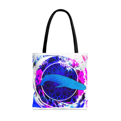 Whale print Tote Bag (AOP)