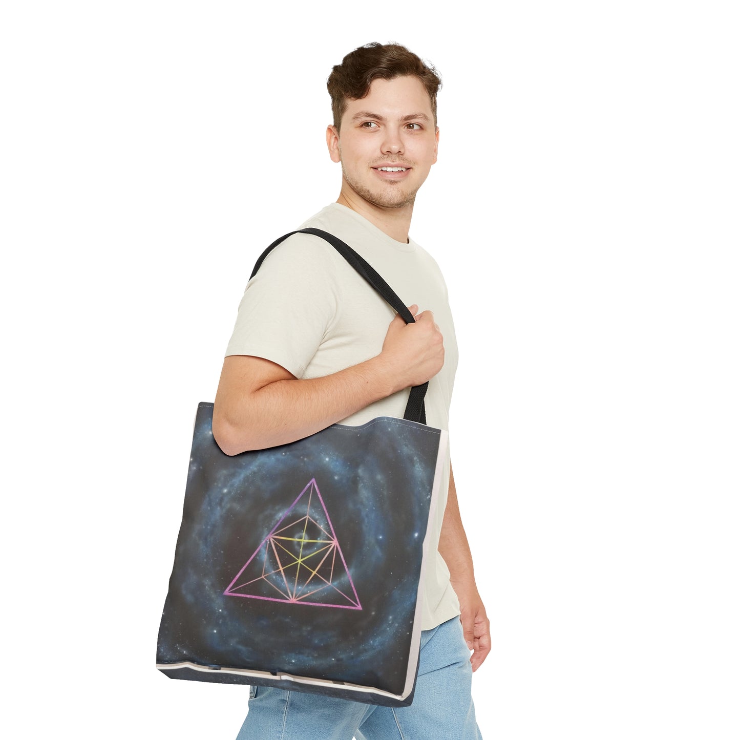 Sacred geometry Tote Bag (AOP)