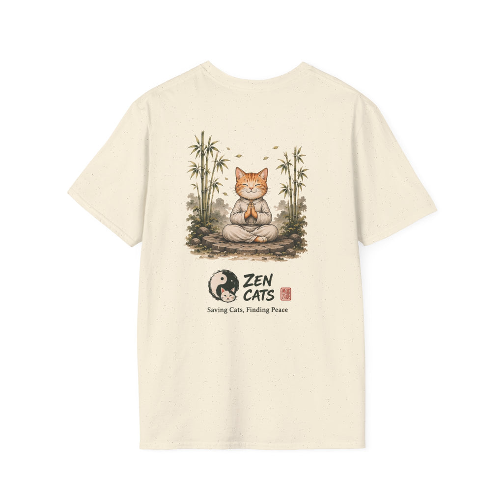 The Purrfect Flow Cat T-Shirt — Find Your Purrrpose Graphic Tee