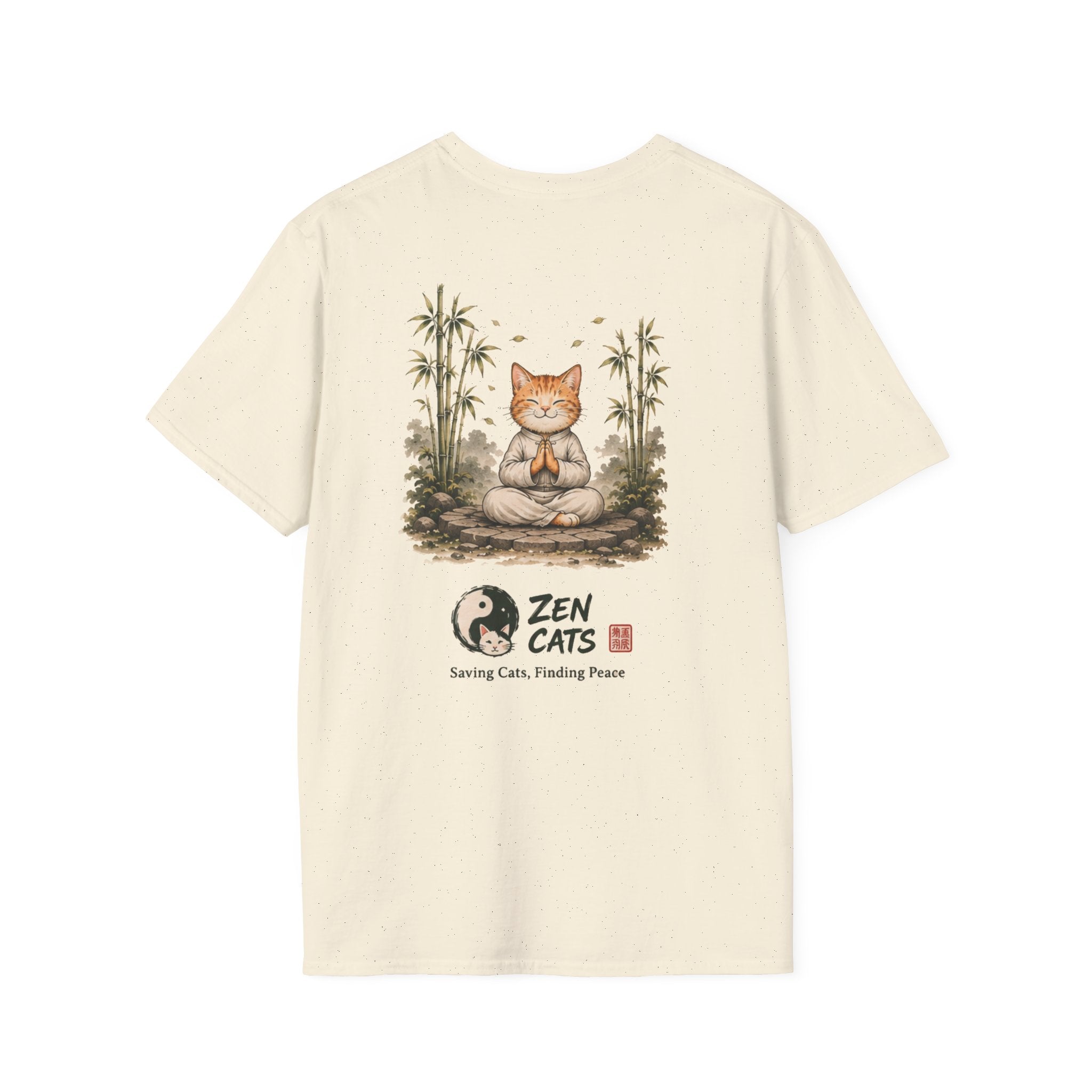 The Purrfect Flow Cat T-Shirt — Find Your Purrrpose Graphic Tee