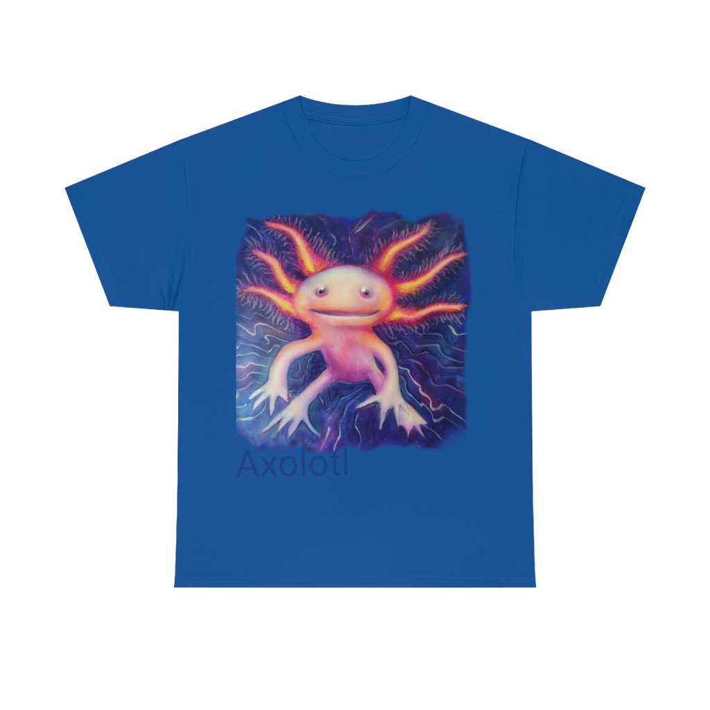 Axolotl Unisex Heavy Cotton Tee - Lenzart