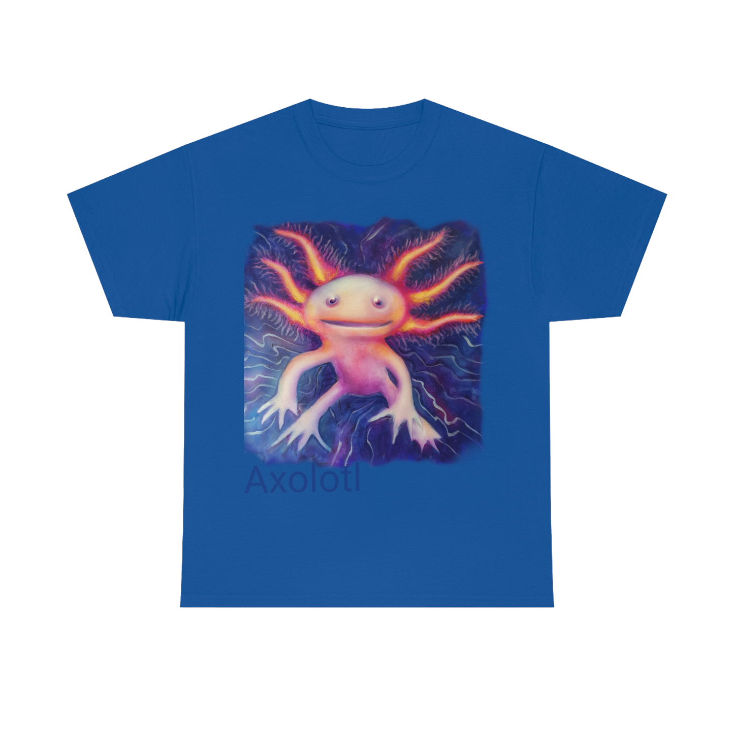 Axolotl Unisex Heavy Cotton Tee - Lenzart