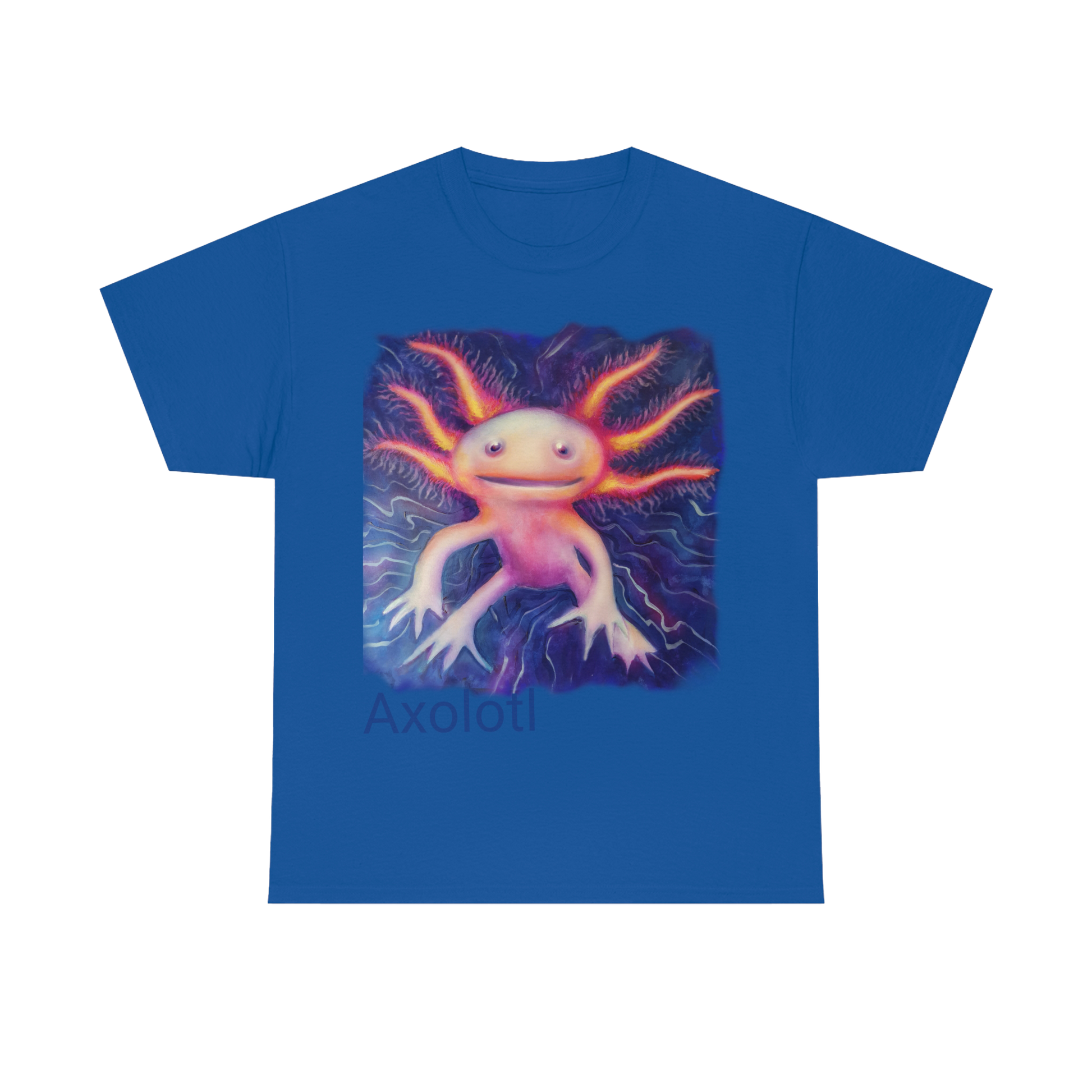 Axolotl Unisex Heavy Cotton Tee - Lenzart