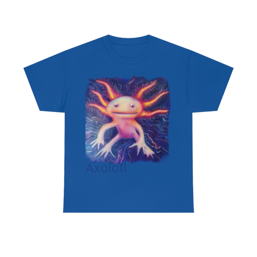 Axolotl Unisex Heavy Cotton Tee - Lenzart