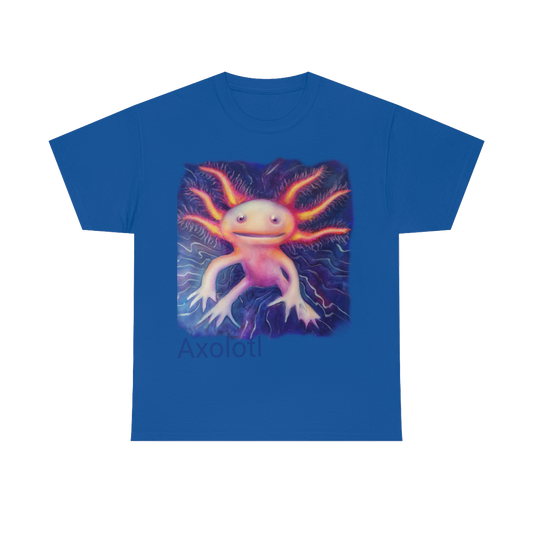 Axolotl Unisex Heavy Cotton Tee - Lenzart