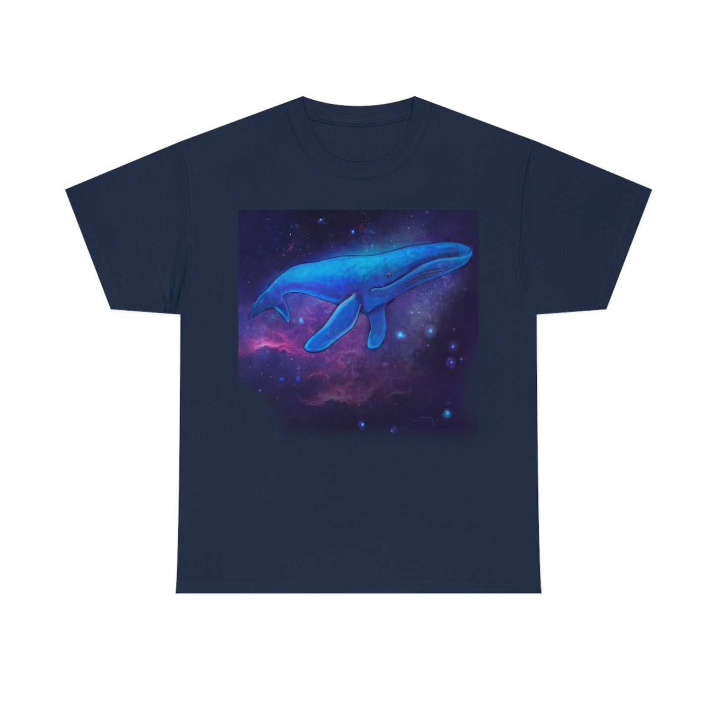 Blue Whale.                                      Unisex Heavy Cotton Tee - Lenzart