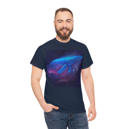 Blue Whale.                                      Unisex Heavy Cotton Tee - Lenzart