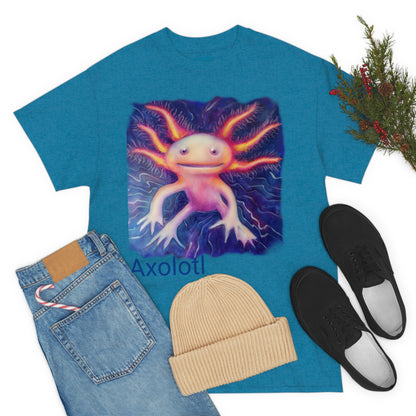 Axolotl                                               Unisex Heavy Cotton Tee - Lenzart