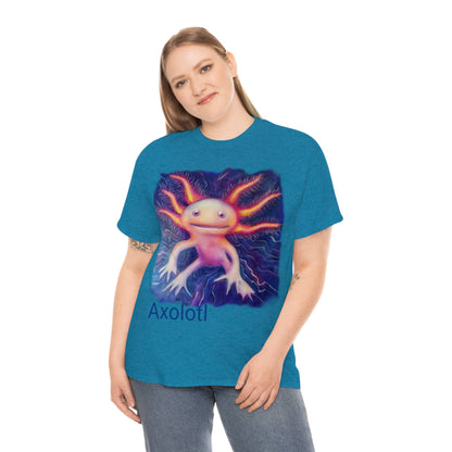 Axolotl                                               Unisex Heavy Cotton Tee - Lenzart