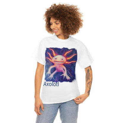 Axolotl                                               Unisex Heavy Cotton Tee - Lenzart
