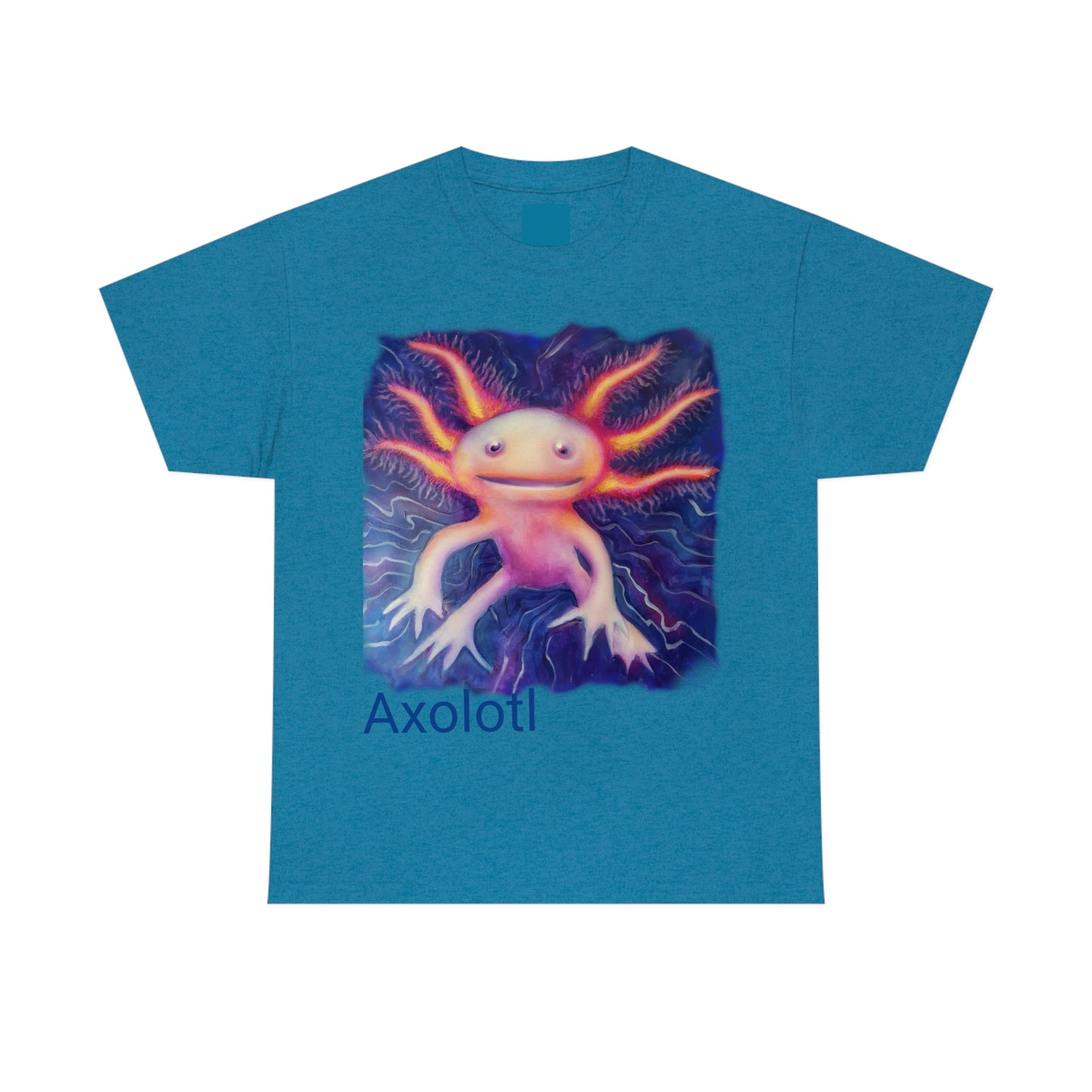 Axolotl                                               Unisex Heavy Cotton Tee - Lenzart