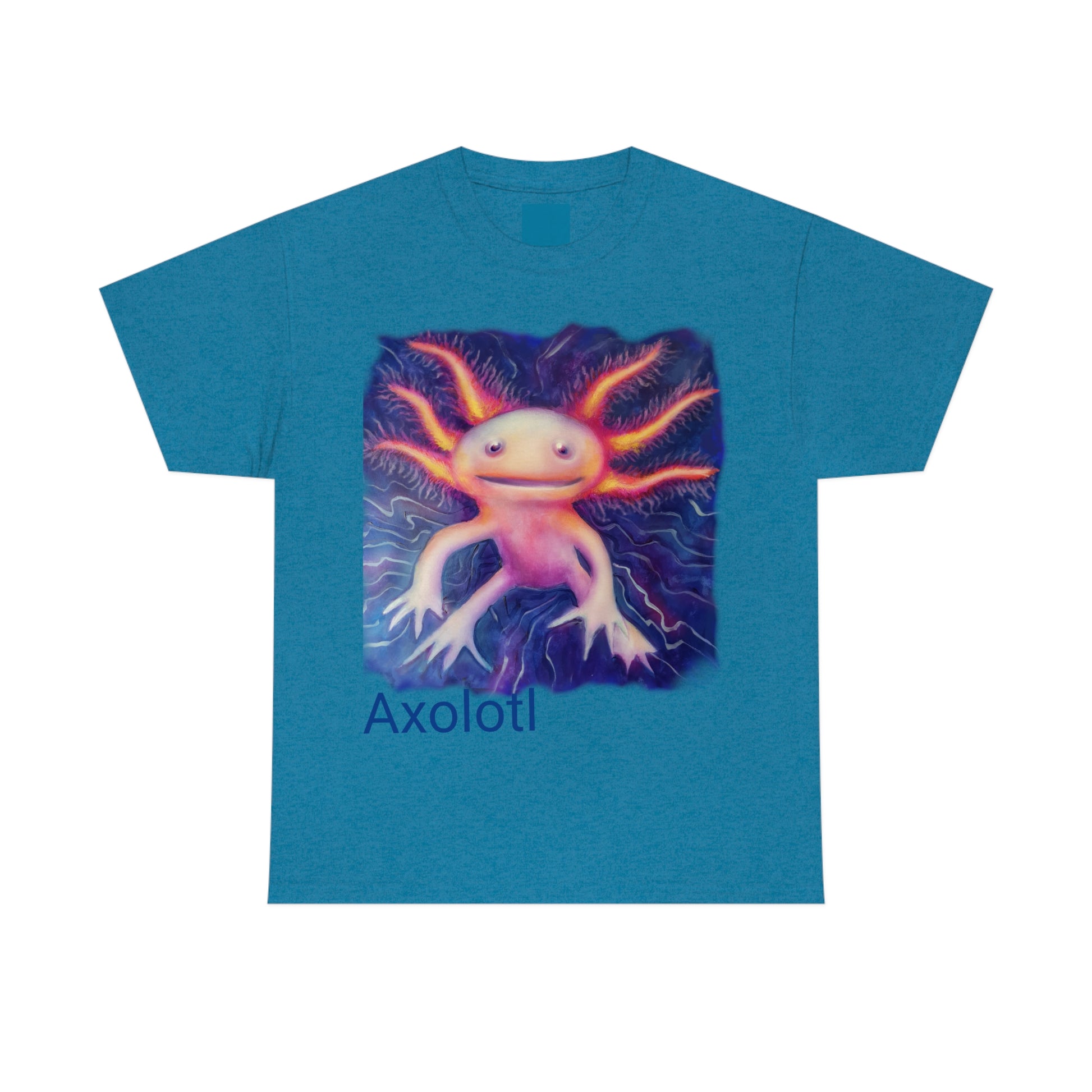Axolotl                                               Unisex Heavy Cotton Tee - Lenzart